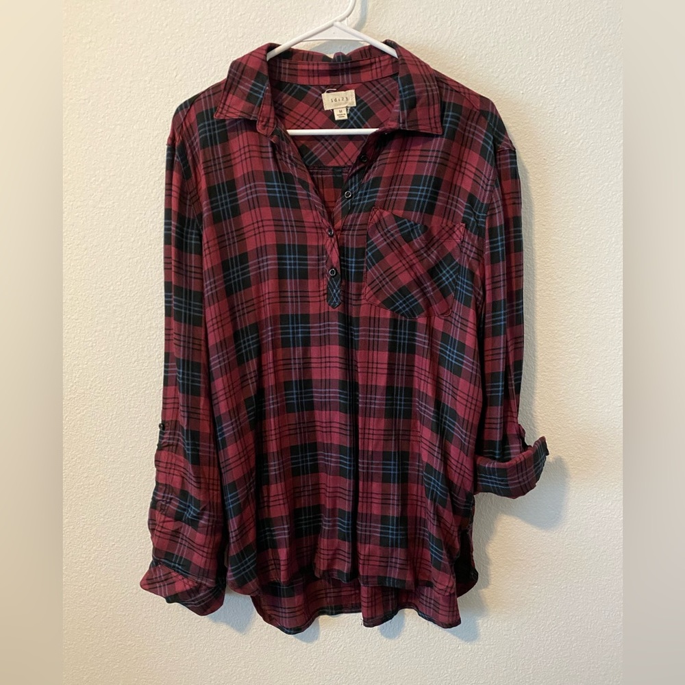 Wine and black flannel